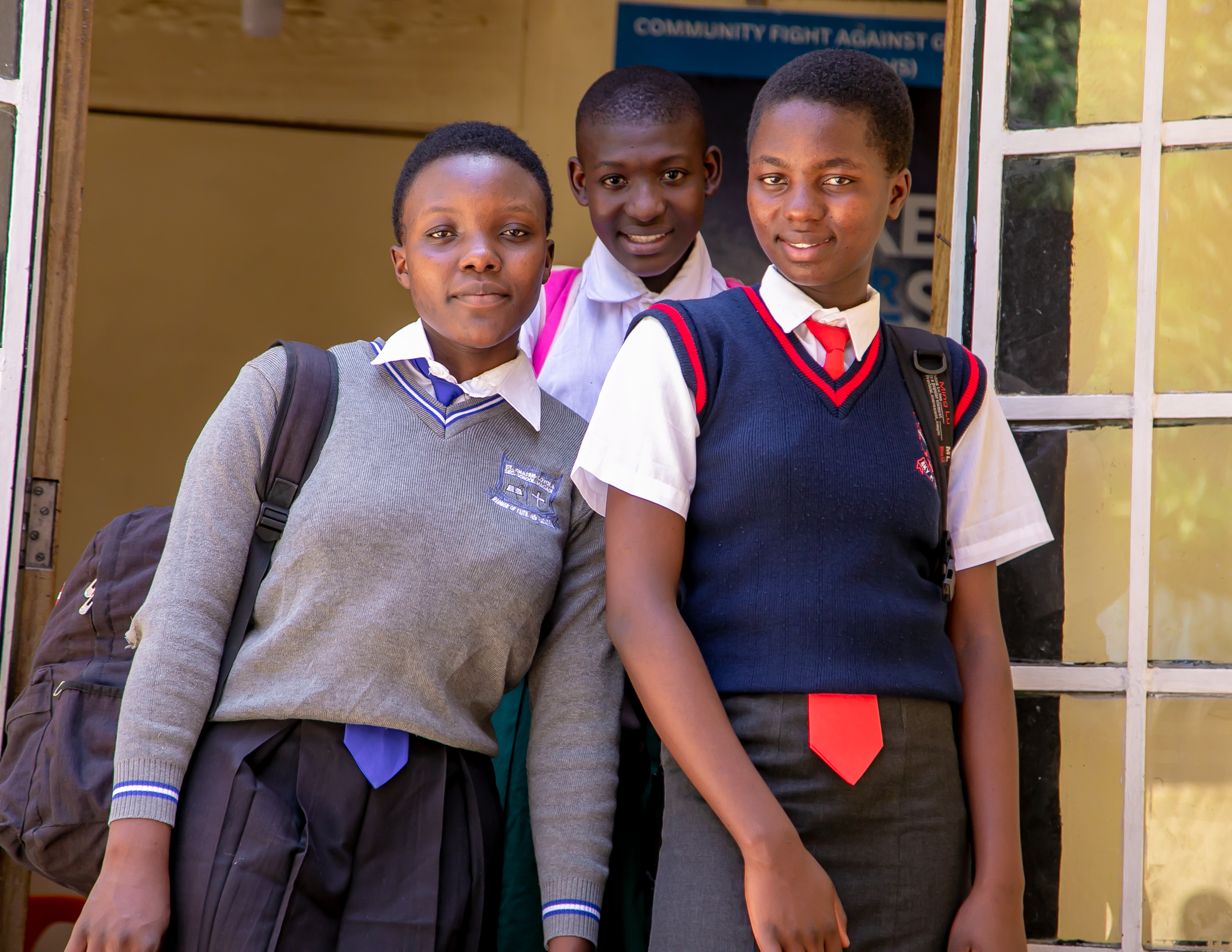 Students and community members